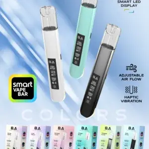 B 可調式 LED 顯示屏可發光煙桿 相容一代霧化彈