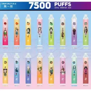 INF 鬼滅之刃聯名款 7500口一次性霧化器 (外出款)