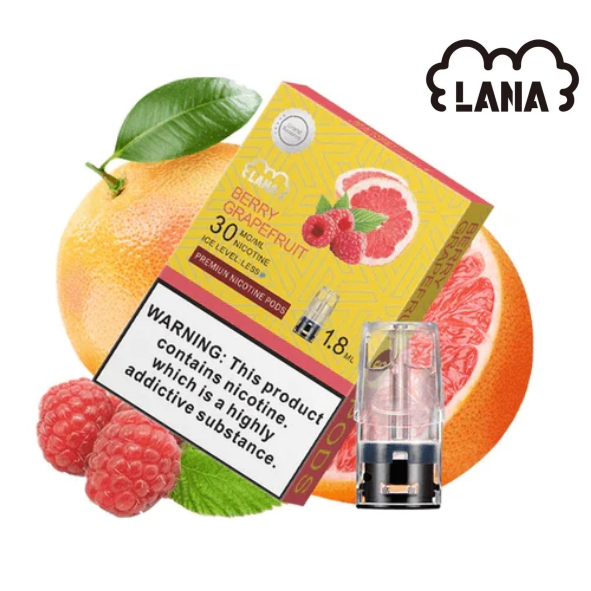 LANA1代LOGO漿果葡萄柚png LANA 電子霧化器專賣店 | 正品煙彈主機現貨直送