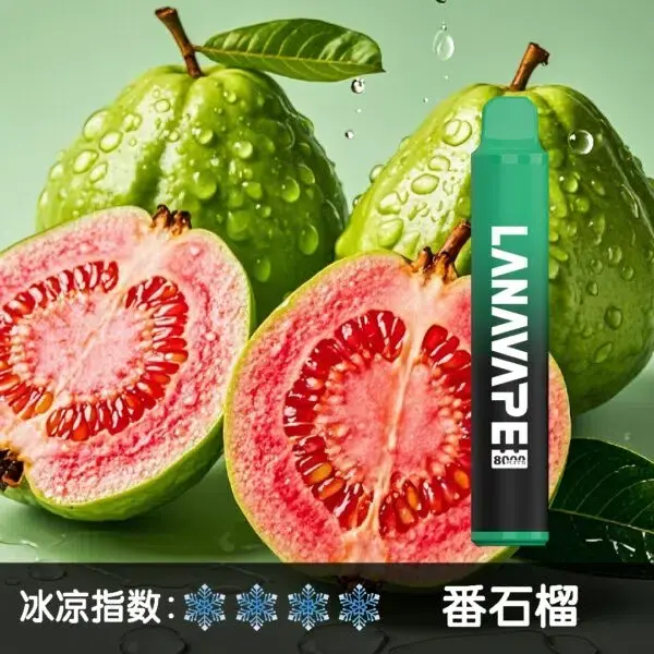 LANA8000口番石榴600x600jpgwebp LANA 電子霧化器專賣店 | 正品煙彈主機現貨直送