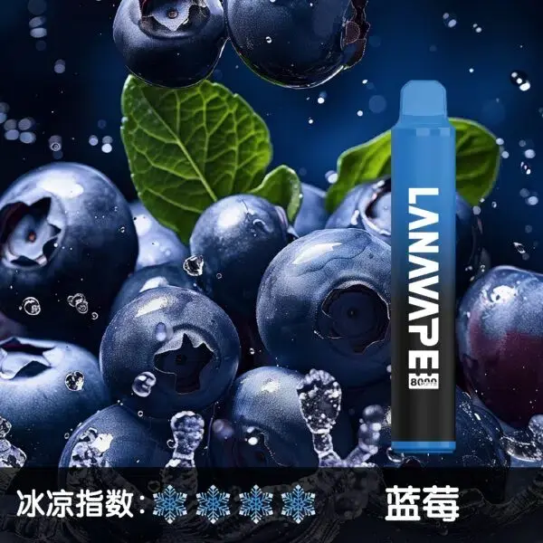 LANA8000口藍莓600x600jpgwebp LANA 電子霧化器專賣店 | 正品煙彈主機現貨直送