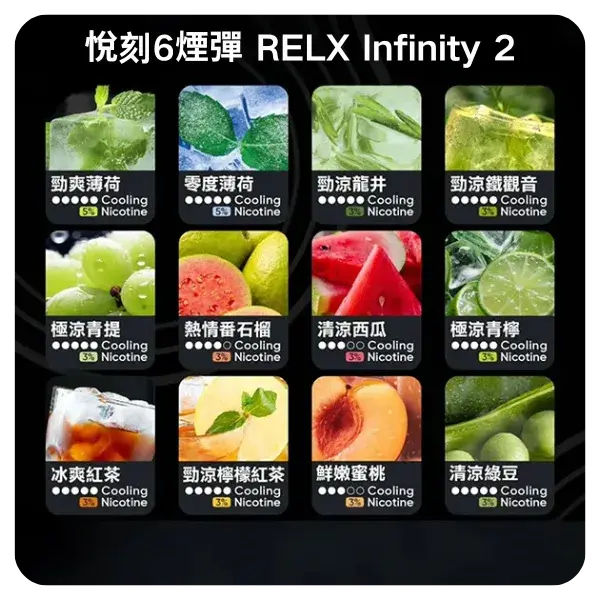 RelxInfinity2煙彈webp LANA 電子霧化器專賣店 | 正品煙彈主機現貨直送
